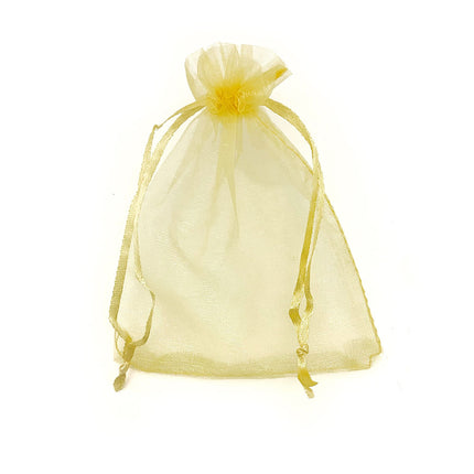 Gold Chiffon Gift Bag