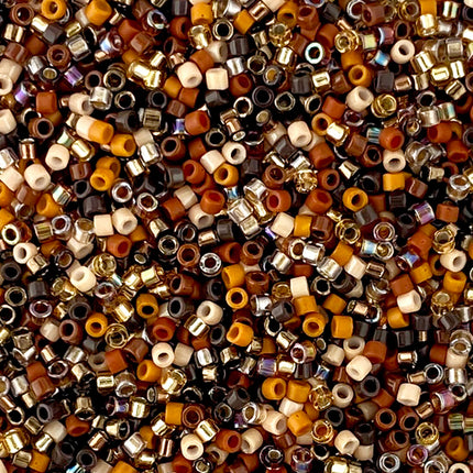 Miyuki Delica Golden Brown Mix