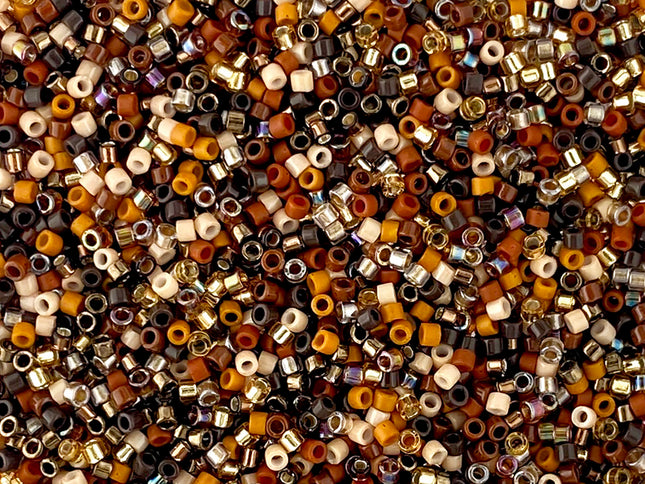 Miyuki Delica Golden Brown Mix