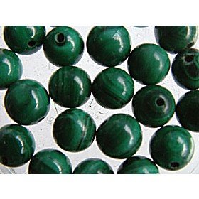8mm Malachite Round Semi-Precious Beads