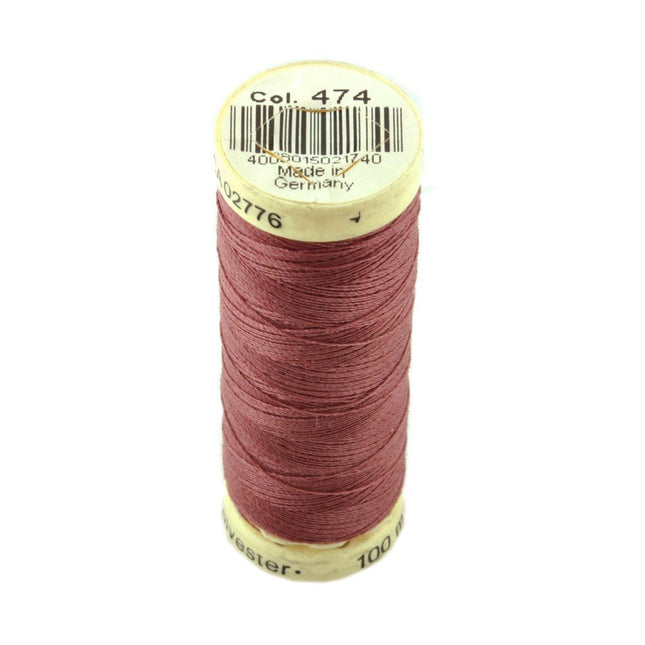 Gutermann Sew All Thread 474 Dusty Rose