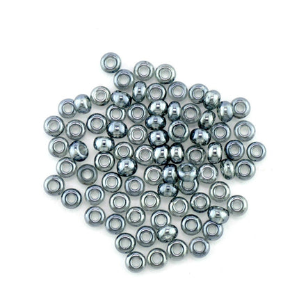 Size 11/0 Seed Beads 2525 Haematite