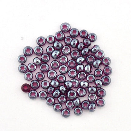 Size 11/0 Seed Beads 4395 Garnet