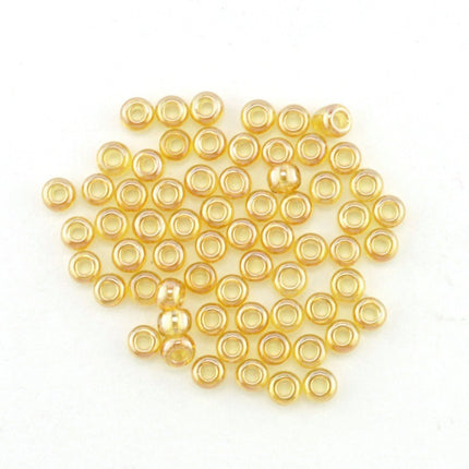 Gutermann 8940 seed beads size 11/0 topaz