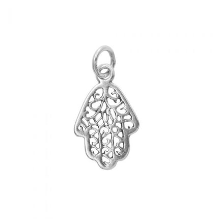 Sterling Silver Hamsa Hand Charm