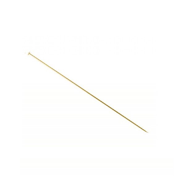 Hat Pin 75mm Gold Plated