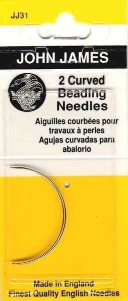 John James Curved Beading Needles