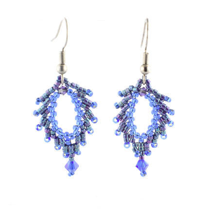 Summer Leaf Earring Kit - St.Petersburg Stitch