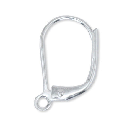 Leverback Ear Wires Silver Plated
