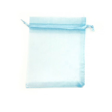 Light Blue Organza gift bag