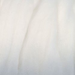 Lightning White 20g Felt Merino Roving