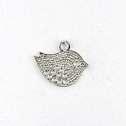 Little Bird Charm Silver Colour