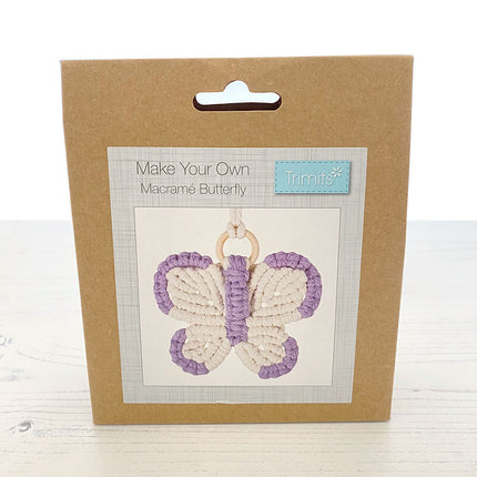 Make Your Own Macrame Butterfly