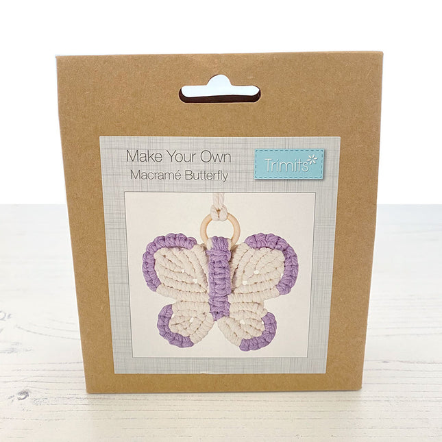 Make Your Own Macrame Butterfly