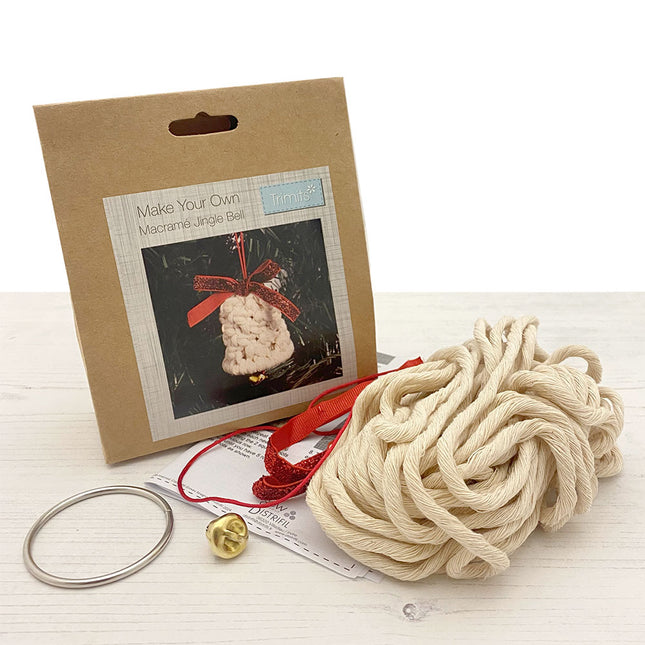 Make Your Own Macrame Jingle Bell