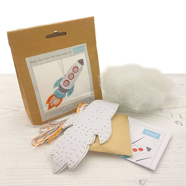Trimits maake your own felt rocket kit
