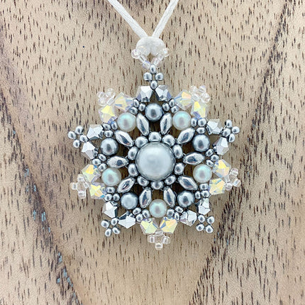Frosty Star Mandala Pendant Kit