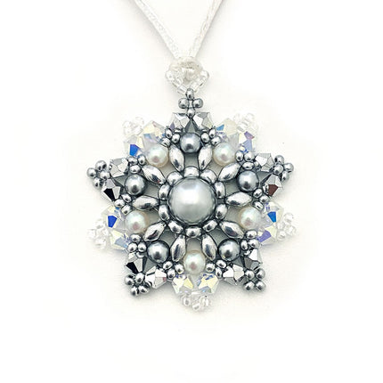 Frosty Star Mandala Pendant Kit