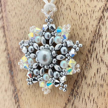 Frosty Star Mandala Pendant Kit