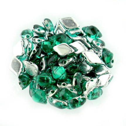 Matubo Czech Glass 2 hole gemduo beads