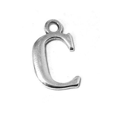 Metal Letter C Pendant Charm