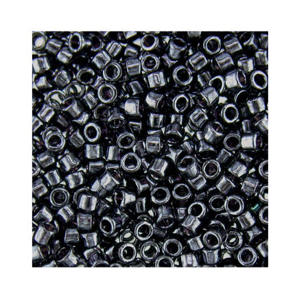 Miyuki Delica Size 11 Beads DB001 Gunmetal
