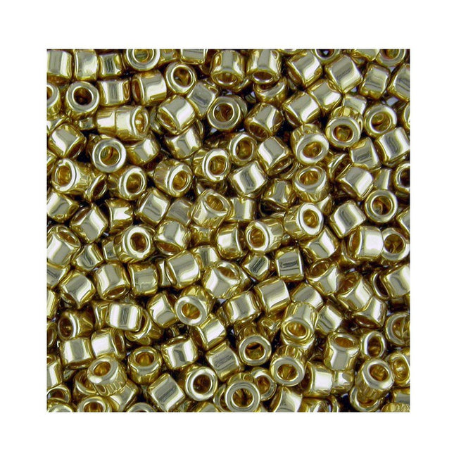 DB031 24ct Gold Plate Miyuki Delica Size 11