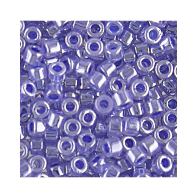 Miyuki Delica Bead Size 11 DB243 Lined Crystal Medium Blue