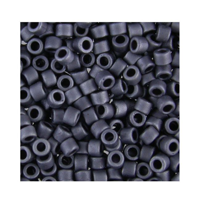 Miyuki Delica Bead Size 11 DB301 Metallic Matte Blue/Grey