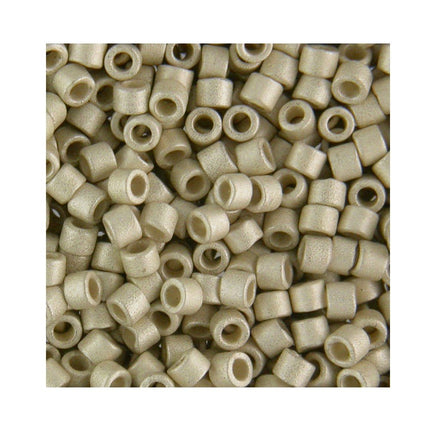 Miyuki Delica Bead Size 11 DB335 Matte Galvanised Silver