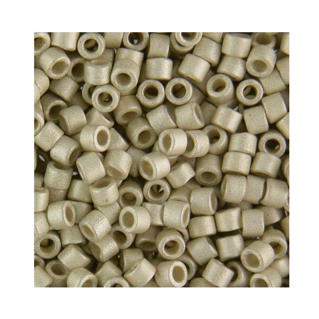 Miyuki Delica Bead Size 11 DB335 Matte Galvanised Silver