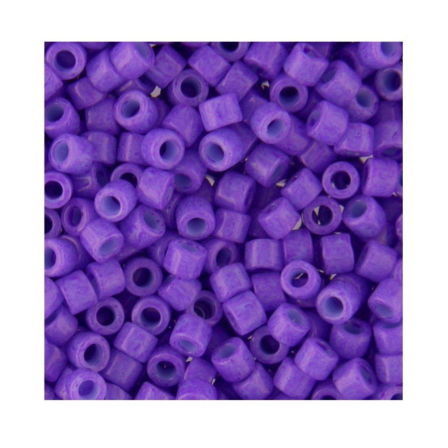 Miyuki Delica Bead Size 11 DB661 Dyed Opaque Purple