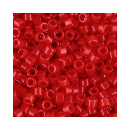 Miyuki Delica Bead Size 11 DB727 Opaque Light Siam