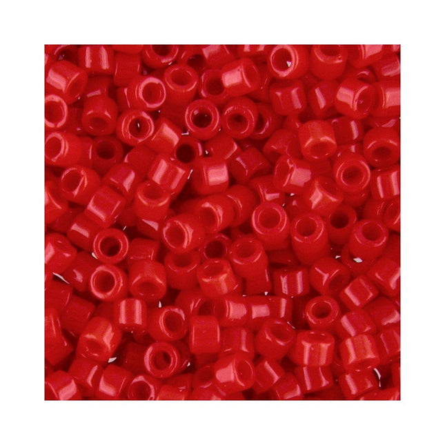 Miyuki Delica Bead Size 11 DB727 Opaque Light Siam