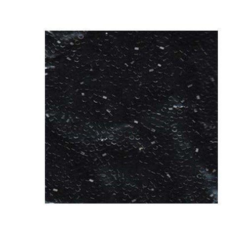 Miyuki Cut Delica Bead Size 11 DB010C Opaque Black