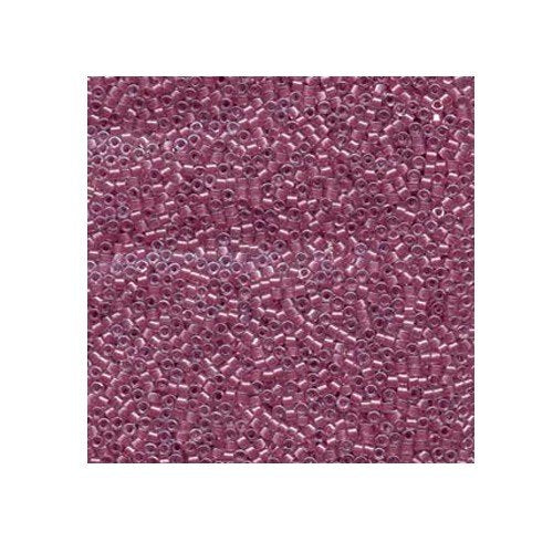 Miyuki Delica Bead Size 11 DB902 Sparkling Rose Lined