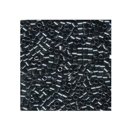 Miyuki Double Delica Bead Size 8 DBL001 Gunmetal
