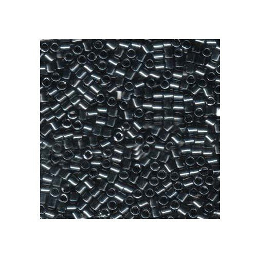 Miyuki Double Delica Bead Size 8 DBL001 Gunmetal