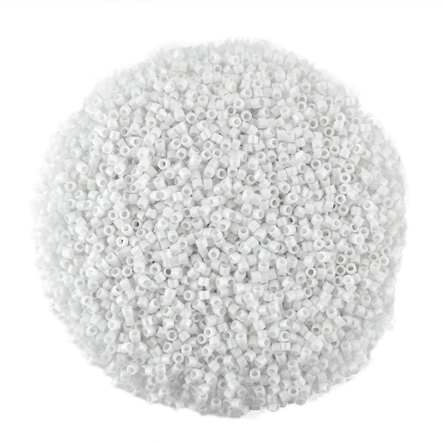 DB351 Matte White Miyuki Delica Beads