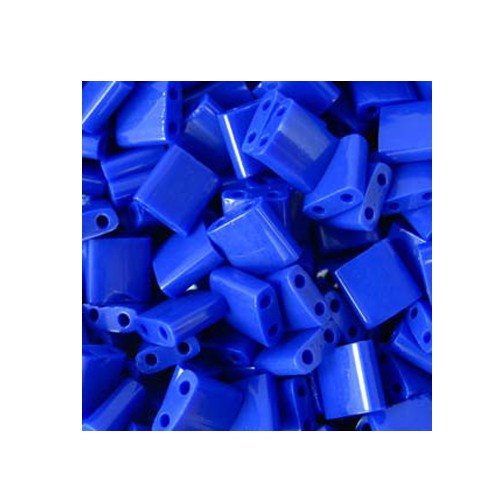 TL414 Opaque Dark Blue Miyuki Tila Beads