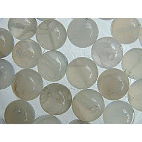 4mm Round Moonstone Semi-Precious Beads