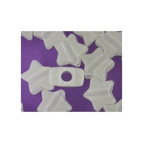 Glow In The Dark Star Bead Natural