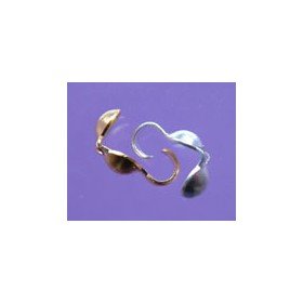 Necklace Ends (Calottes) Gold Plated