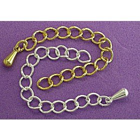 Extension Chains Silver Plated