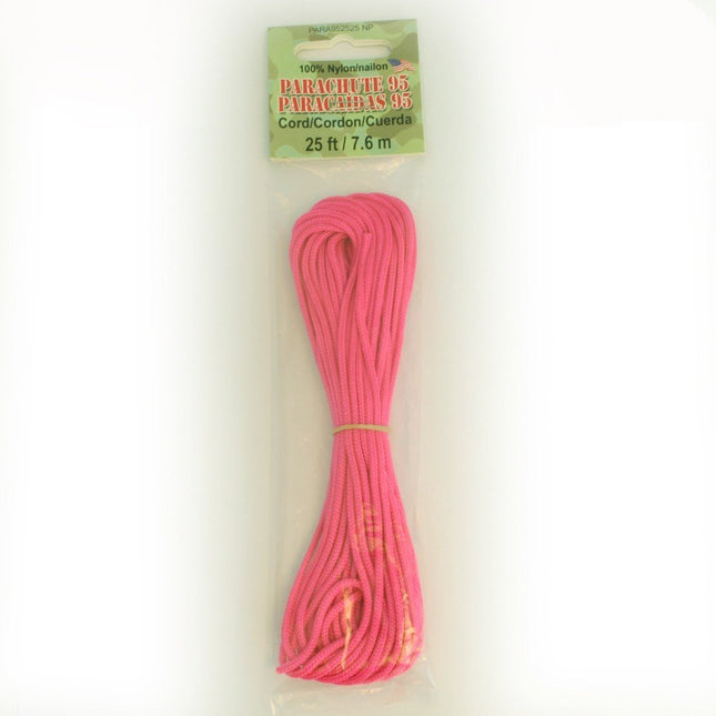 Paracord 95 Neon Pink 7.6m