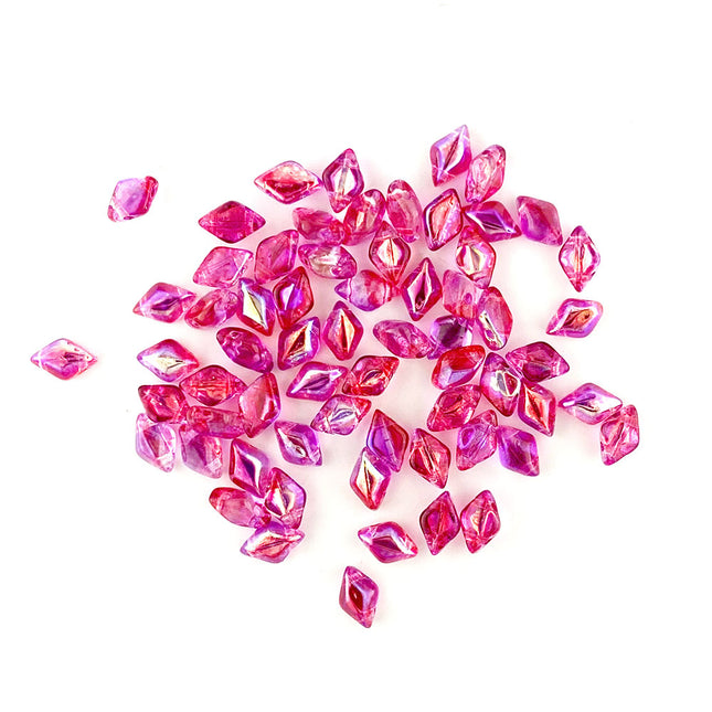 Matubo GEMDUO Pink Summer Rainbow beads