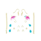 Pink and Aqua Boho