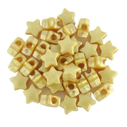 Pearl Star Bead Gold