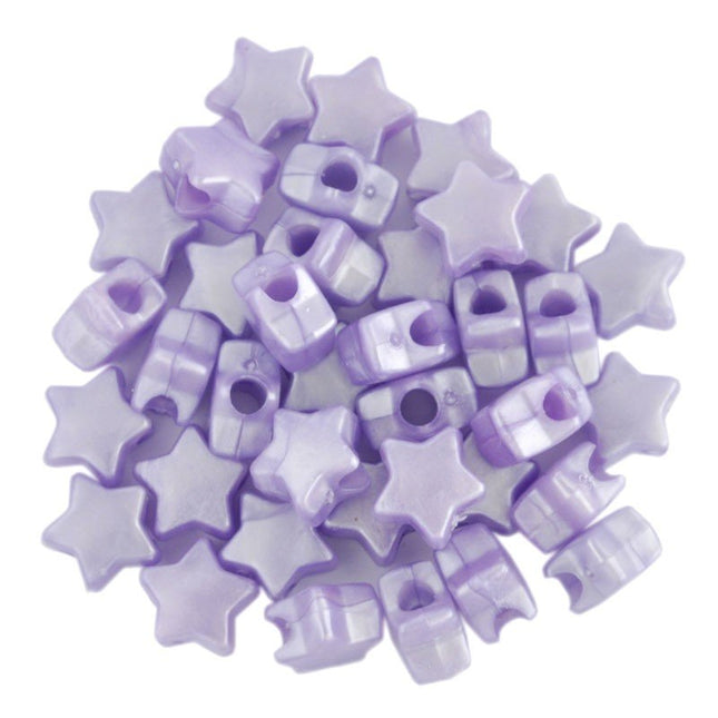 Pearl Star Bead Lilac