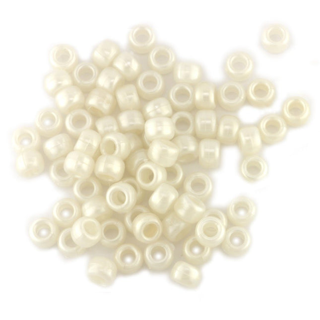 Pearl Pony Bead Ivory
